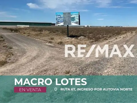 LOTE EN VENTA SOBRE RUTA 67, NEUQUEN.