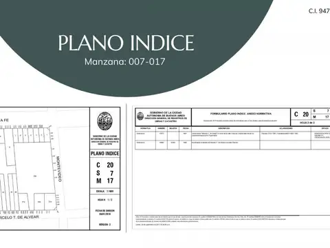 Terreno en Venta 4,27  mts Fondo