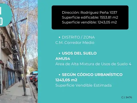 Rodriguez Peña 1000