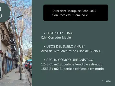Rodríguez Peña 1000