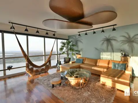 En venta departamento 3 dormitorios con cochera y vistas panorámicas al río Refinería Rosario