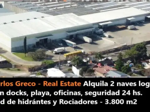 Depósito en Alquiler 4.900 m2  Pisos H30 -