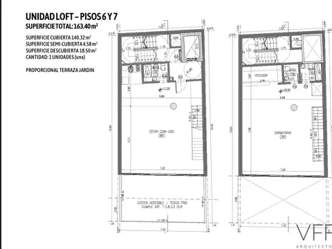 Oficina duplex de planta libre en Chacarita, Distrito Audiov
