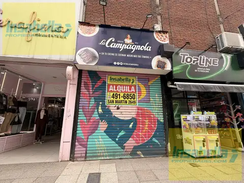 OPORTUNIDAD - San Luis e/ Peatonal y Rivadavia - Frente: 3 mts - Fondo: 10 mts - (LOCAL   SÓTANO)