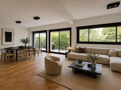 Piso con balcón en Belgrano de 3 dormotorios con suite y vestidor