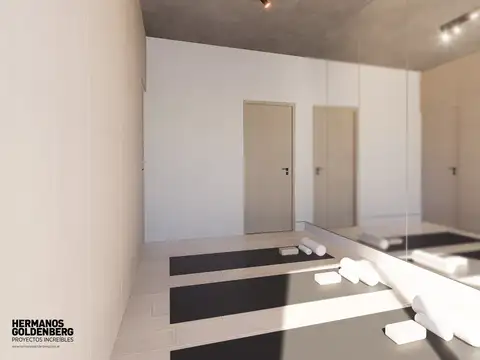 Departamento Monoambiente con 1 baño