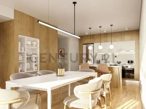 Departamento 3 ambientes con 2 baños