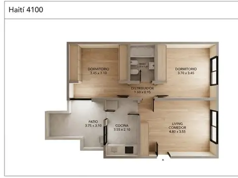 Departamento en Venta en Floresta, USD 105.000