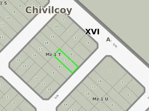 Terreno en Venta en Chivilcoy, USD 14.501