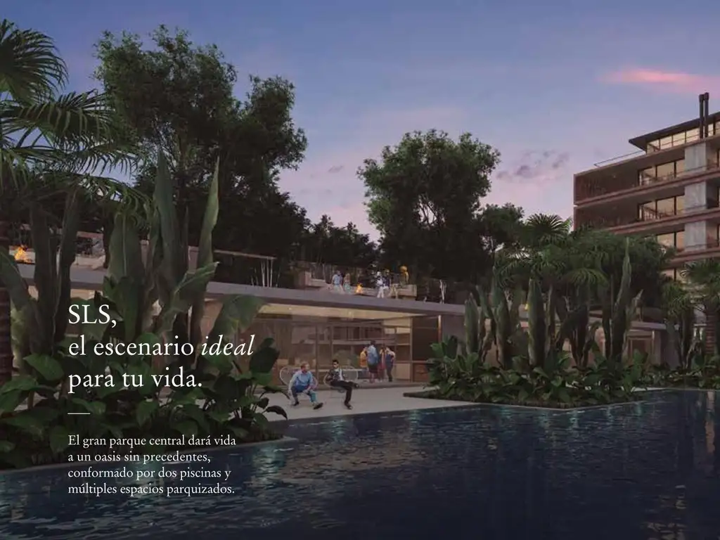 SLS PILAR de 1 Dormitorios