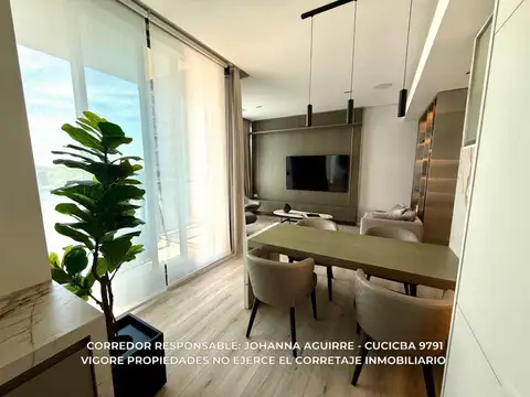 Departamento 2 ambientes con 1 baño