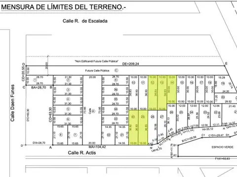 VENTA - LOTE FINANCIADO - RAFAELA