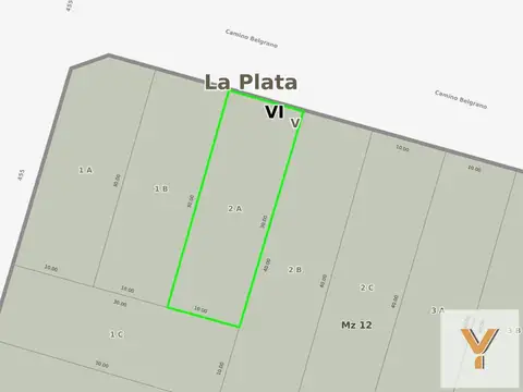 Camino Belgrano e/ 455 y 456