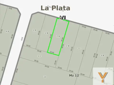 Terreno en Venta en City Bell, USD 30.000