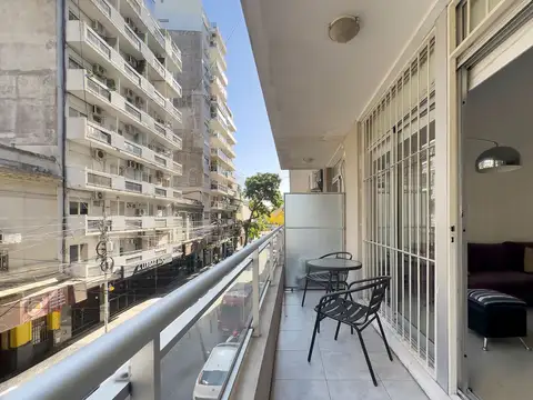 Departamento 2 ambientes con 2 baños