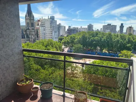 Alquiler 24 meses depto  C/ 2 baños balcón a la calle, centr