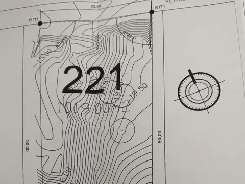 Terreno en Venta de 1019,0 m2