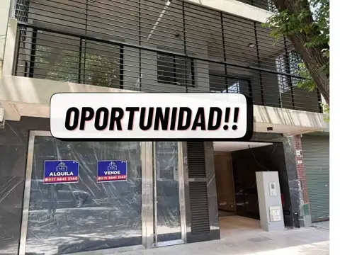 Cuenca y Juan B Justo- Villa del Parque- Local a ESTRENAR 135 m2
