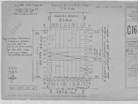 TERRENOS/FRACCIONES/LOTEOS - TERRENOS - VILLA URQUIZA, CAPITAL FEDERAL