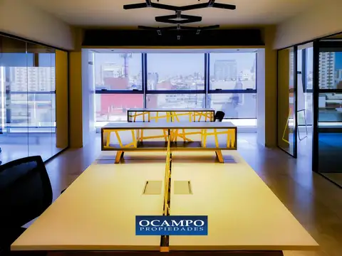 Oficina 7 ambientes con 2 baños