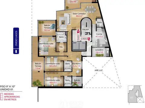 Departamento en Venta en Echesortu, USD 458.687