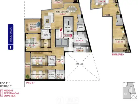 Departamento en Venta de 2 dormitorios