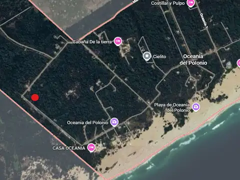VENTA TERRENO 603 m2 - OCEANIA DEL POLONIO - ROCHA
