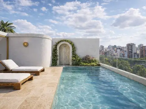 PREVENTA EN POZO - MONOAMBIENTE MODERNO CON BALCON - 1° PISO CONTRAFRENTE - POSESION DICIEMBRE 2029