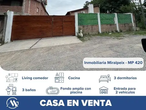 vendo casa San Luis