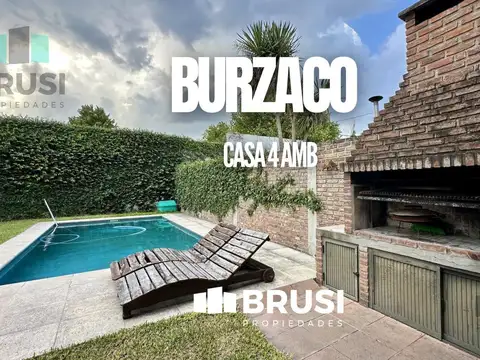Casa en Venta en Burzaco 4 ambientes con pileta