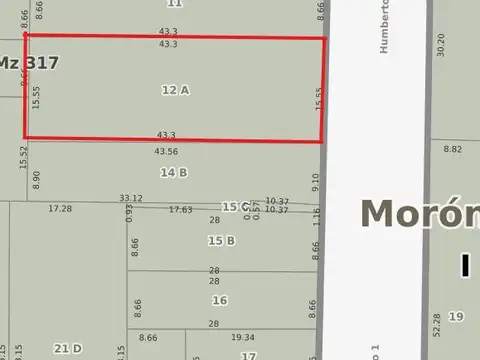 Terreno En Venta Ideal Emprendimiento 38 Unidades