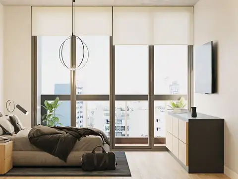 Departamento 2 ambientes con 1 baño