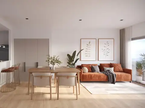 Departamento 3 ambientes con 2 baños