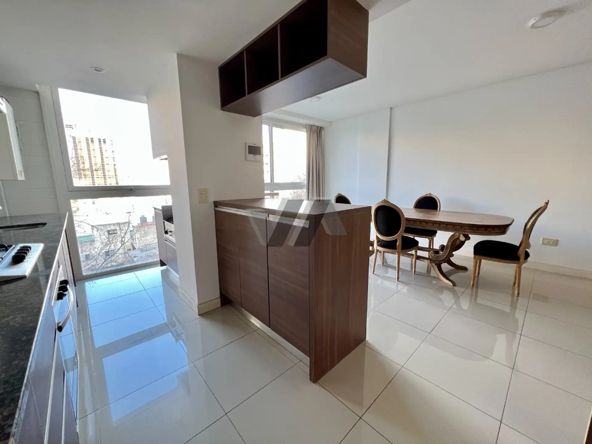 Depto 2 amb, 48m² con cochera — Plaza Mitre