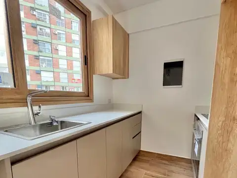 Departamento 2 ambientes con 1 baño