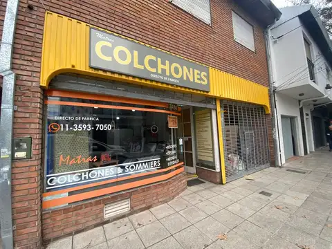 LOCAL COMERCIAL EN MUNRO AL FRENTE