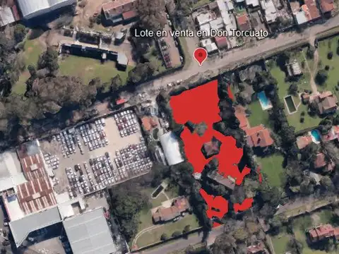 Terreno en Venta 100  mts Fondo