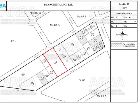 Terreno en Venta 45  mts Frente