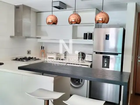 Departamento 2 ambientes con 2 baños