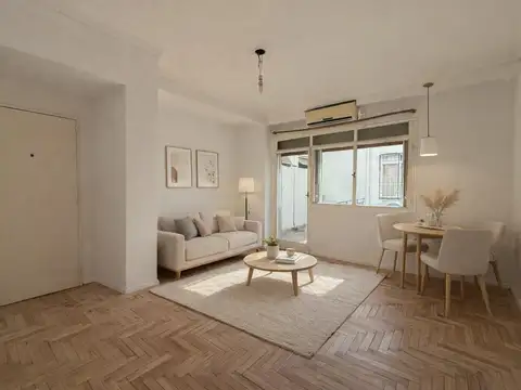 Departamento en venta 2 ambientes con balcon muy luminoso. PERMUTA