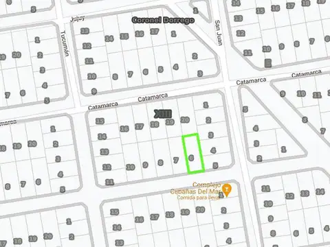 Terreno en Venta en Coronel Dorrego, USD 26.000