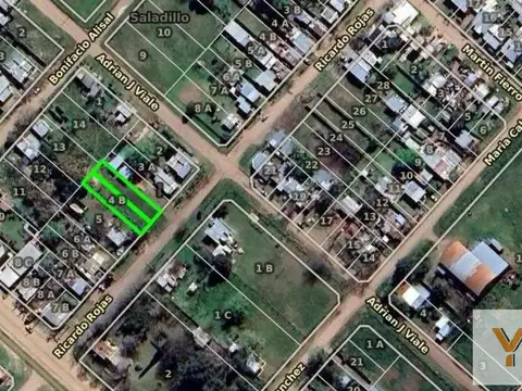 Terreno en Venta 16  mts Frente