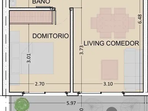 Departamento en Venta 1 año