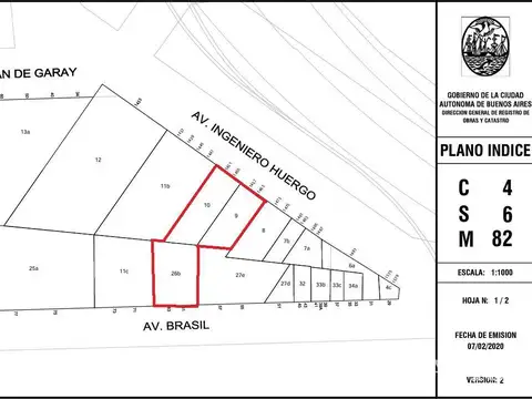 Terreno en Venta 74  mts Fondo