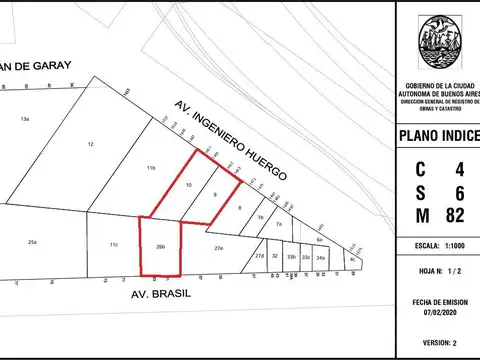 Terreno en Venta 74  mts Fondo