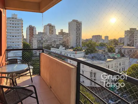 Venta belgrano tres ambientes frente balcón pileta apto crédito amenities