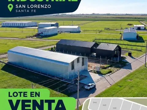Terreno en Parque Industrial San Lorenzo