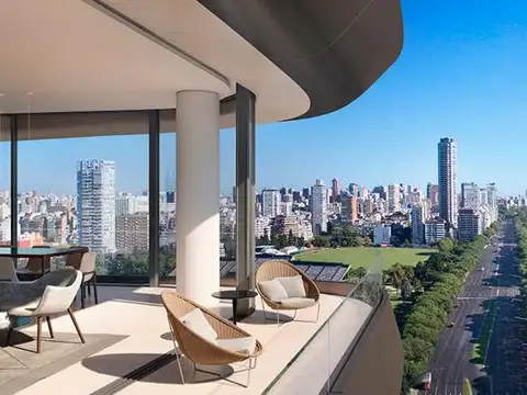 VENTA DEPARTAMENTO 3 AMBIENTES CON VISTA AL POLO PALERMO