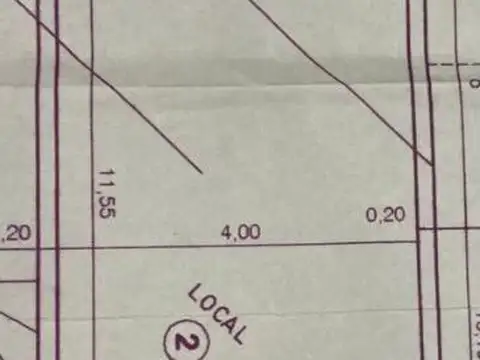 Gran local Comercial sobre Av. Constitucion