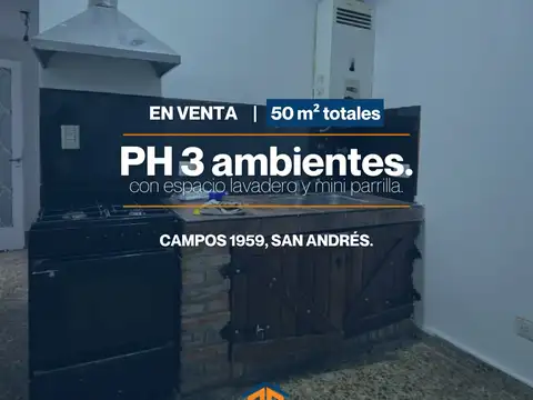 Venta Ph 3 Ambientes En San Andrés